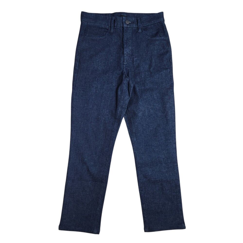 UNIQLO Extra Comfort Ultra Stretch Cropped Skinny Jeans High Rise Indigo Blue 25